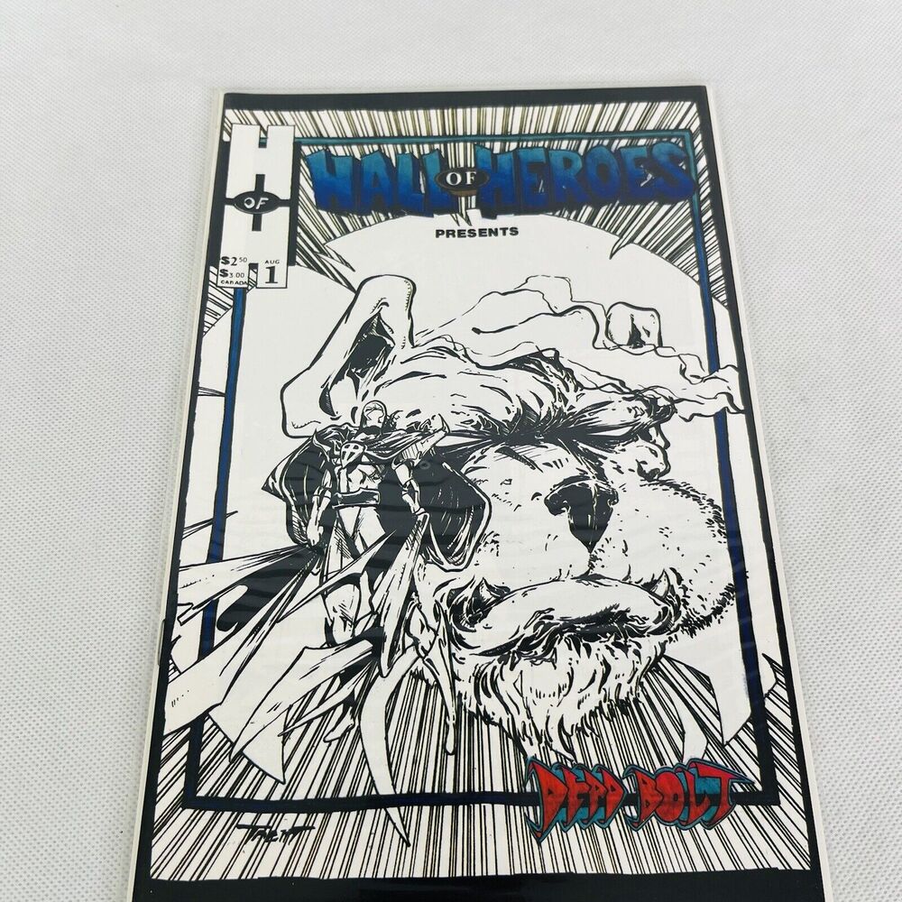 Hall Of Heroes Presents #1 (1993) 1st Deadbolt Appearance Early Trent Kaniuga